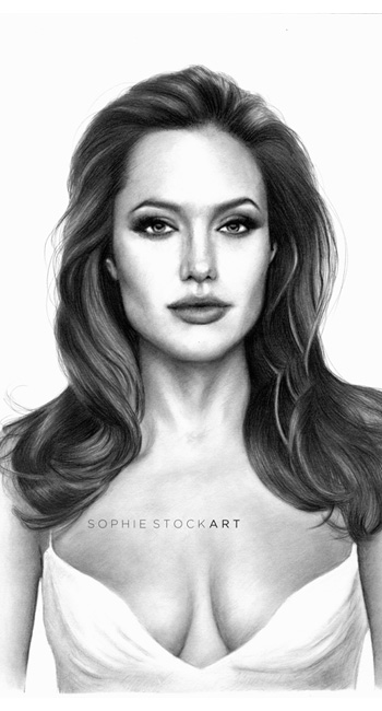 Angelina Jolie - A3 Custom Project