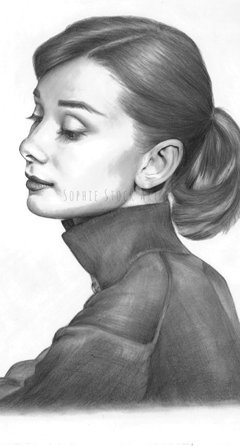 Audrey Hepburn - A3 Custom Project